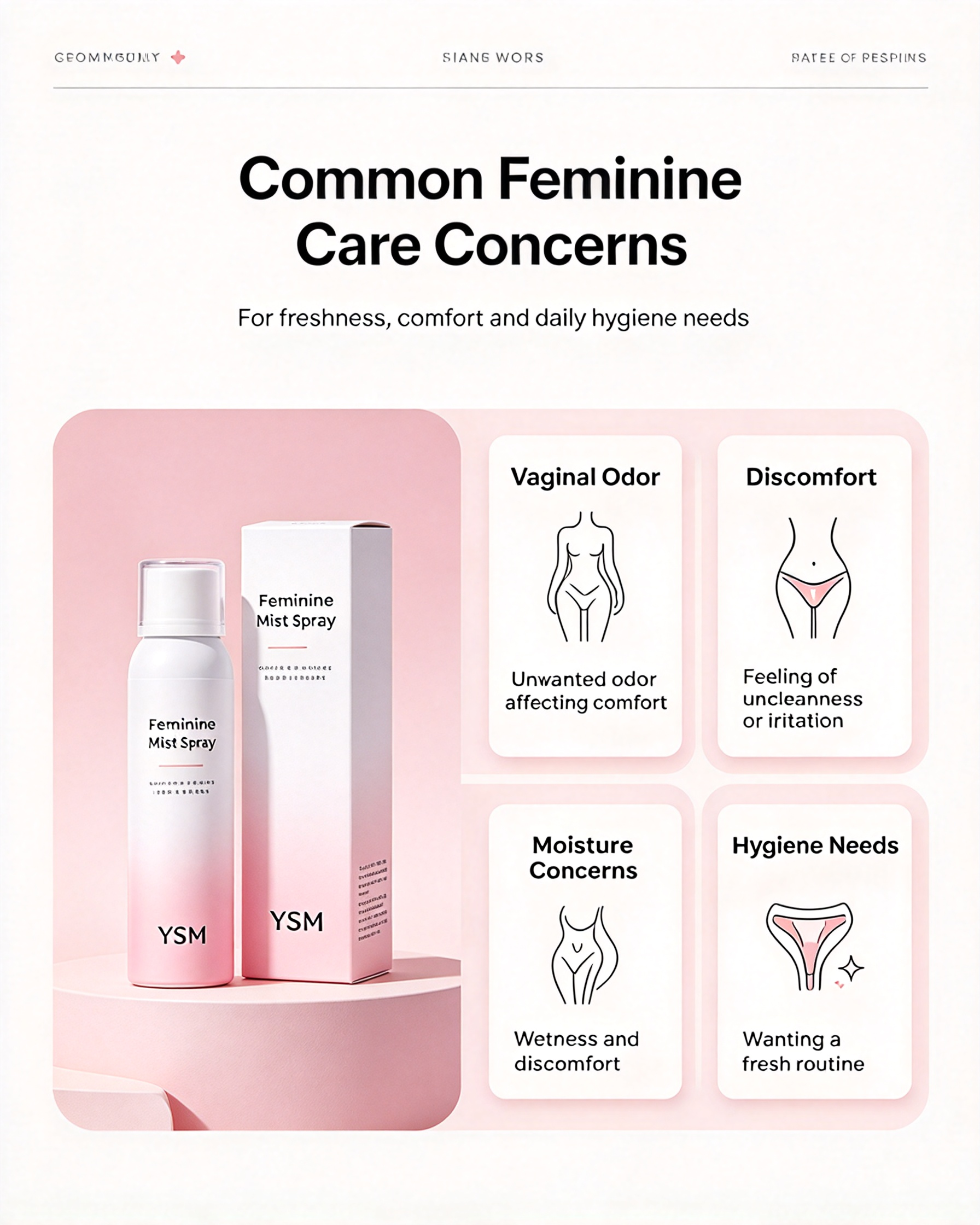 Feminine Mist Spray | Gentle Intimate Fresh Mist for Daily Care