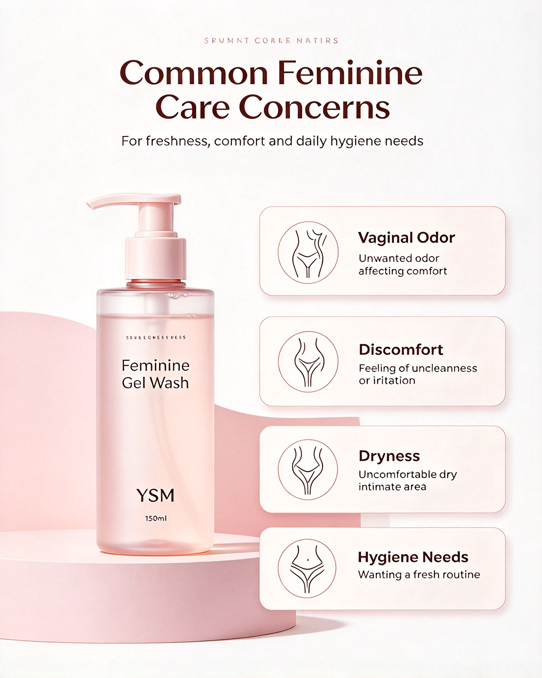 Feminine Gel Wash 150ml | Gentle Daily Intimate Hygiene Wash