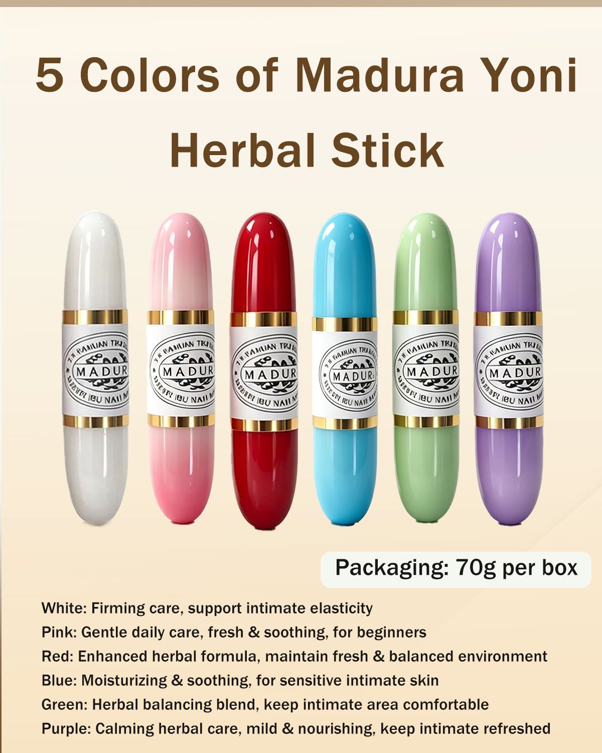 Madura Yoni Stick | Gentle External Feminine Intimate Care