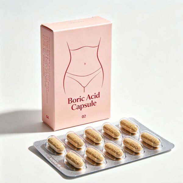 Boric Acid Capsules in Aluminum Foil Blister Wholesale | Private Label Feminine Care Capsules Custom OEM Factory