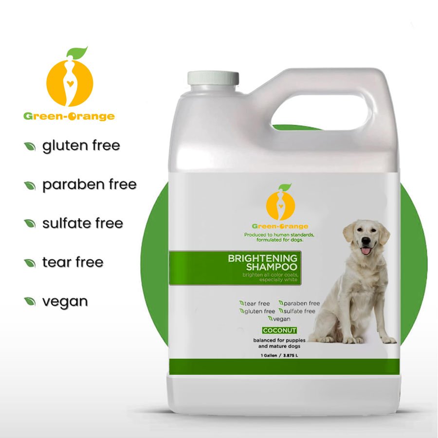 Dog Brightening Shampoo for White & Light Coats | Stain & Yellowing Removal Dog Brightening Shampoo for White & Light Coats | Stain & Yellowing Removal