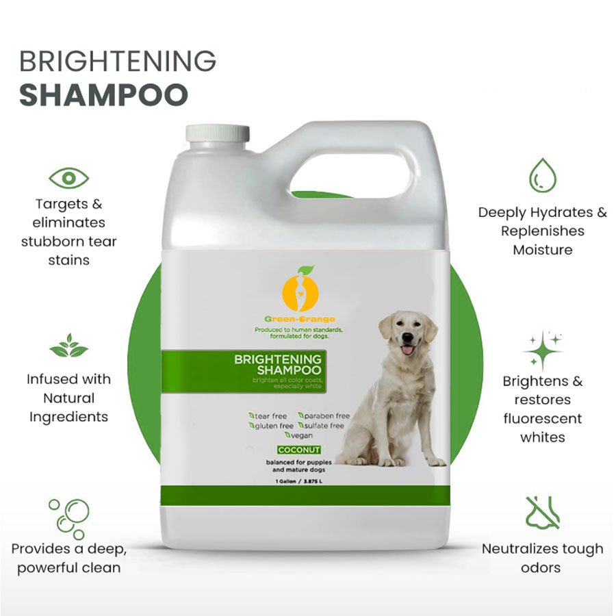 Dog Brightening Shampoo for White & Light Coats | Stain & Yellowing Removal Dog Brightening Shampoo for White & Light Coats | Stain & Yellowing Removal - Image 6