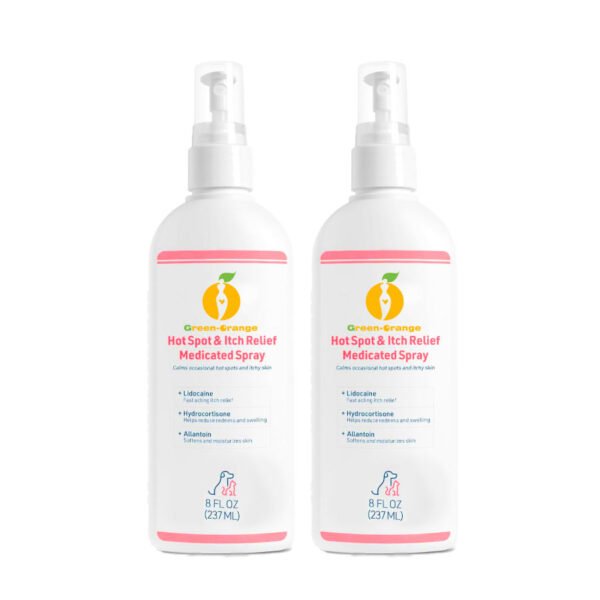 Pet Hot Spot Itch Relief Medicated Spray | Dog & Cat Skin Care