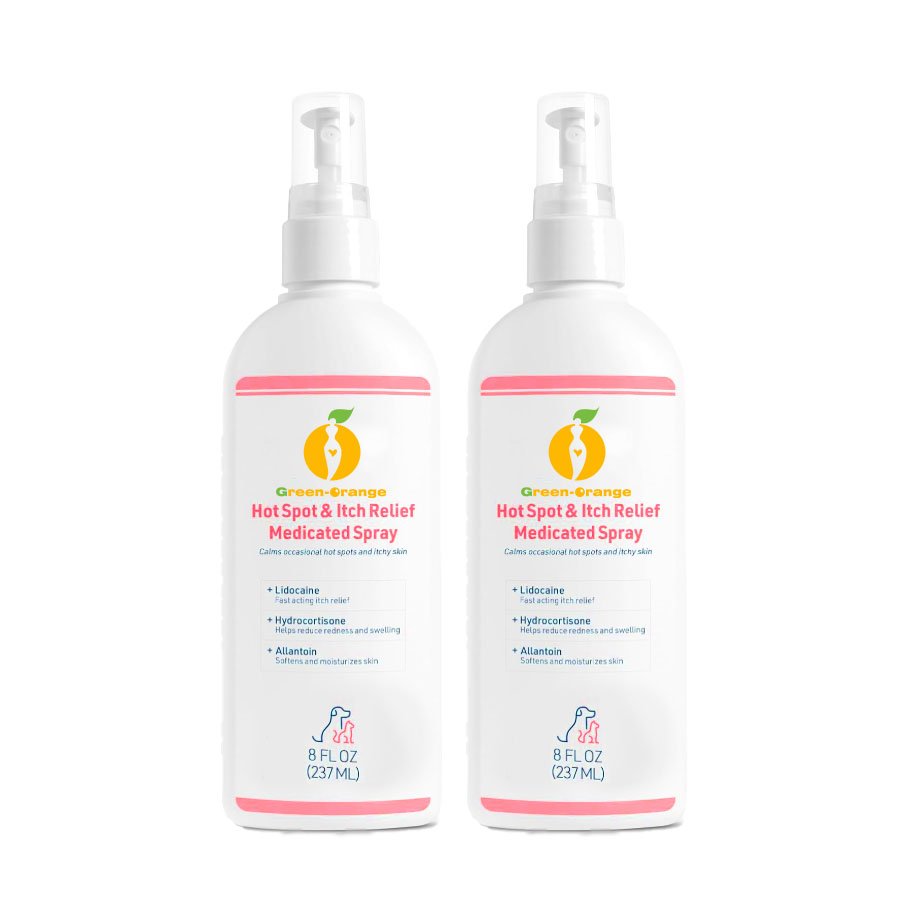 Pet Hot Spot Itch Relief Medicated Spray | Dog & Cat Skin Care Pet Hot Spot Itch Relief Medicated Spray | Dog & Cat Skin Care