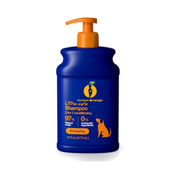 2 in 1 Dog Shampoo and Conditioner, 16 fl oz 2 in 1 Dog Shampoo and Conditioner, 16 fl oz
