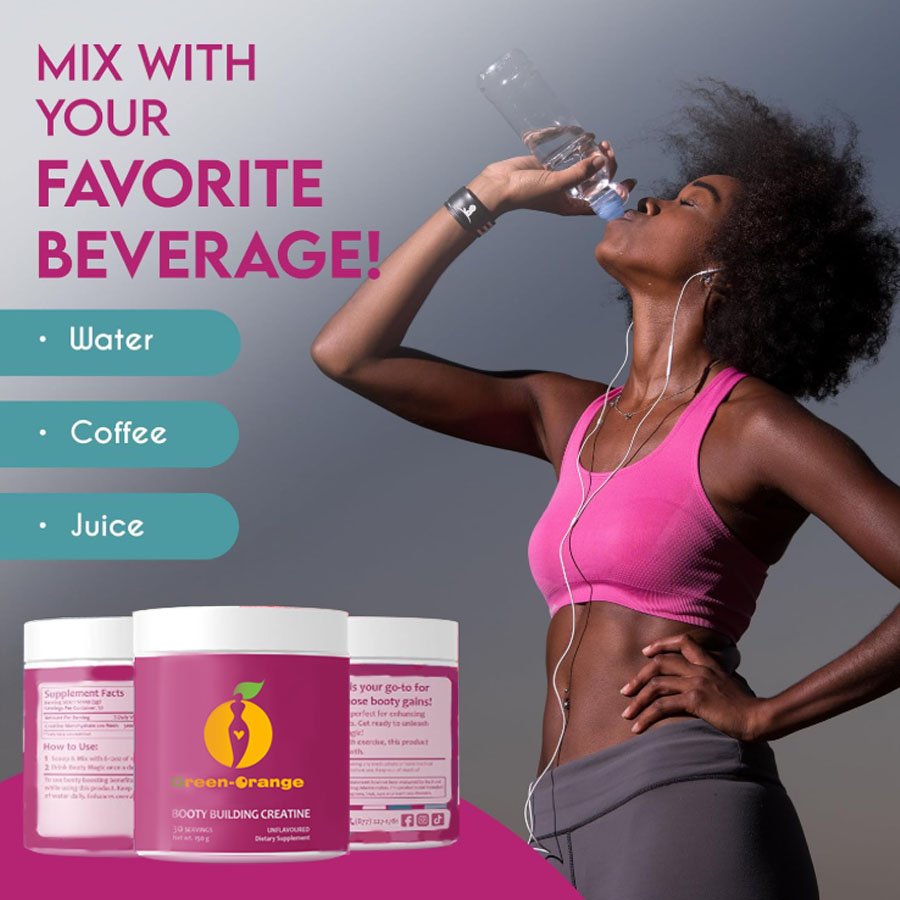 Booty Magic Booty Building Creatine - Unveil Glute Gains and Muscle Growth for Women, Micronized for Enhanced Big Booty Results - 30 Servings Booty Magic Booty Building Creatine - Unveil Glute Gains and Muscle Growth for Women, Micronized for Enhanced Big Booty Results - 30 Servings - Image 6