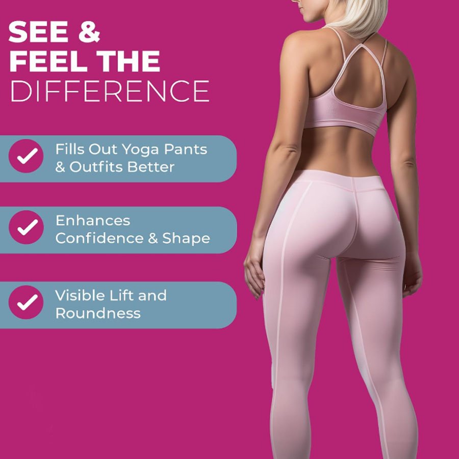 Booty Magic Butt Enhancement Cream - 6 fl oz Butt Cream for Bigger Butt, Booty Cream Bigger Booty with Maca Root Extract, Pueraria Mirifica, Aloe Vera for Volume, Roundness and Softness Booty Magic Butt Enhancement Cream - 6 fl oz Butt Cream for Bigger Butt, Booty Cream Bigger Booty with Maca Root Extract, Pueraria Mirifica, Aloe Vera for Volume, Roundness and Softness - Image 7