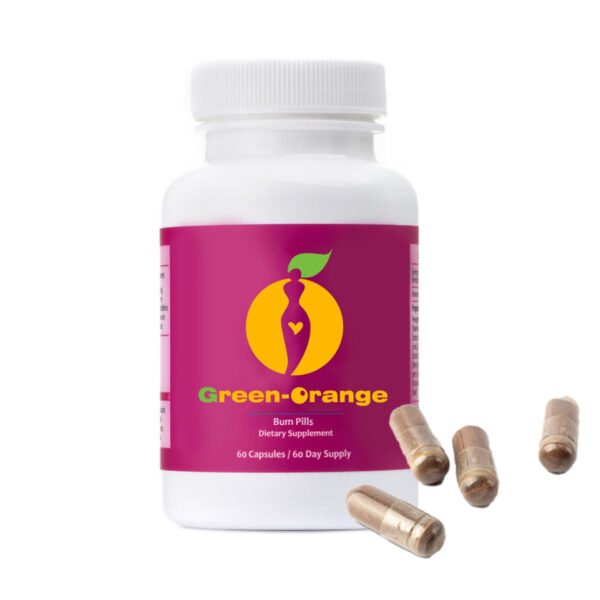 Booty Magic Butt Enhancement Pills - 2 Months Supply of Booty Pills, Bum Pills for Bigger, Rounder, Volumized Butt with Maca Root Extract, Fenugreek Extract