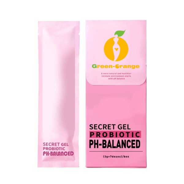 Intimate Moisture Gel for Women, Probiotics + Plant Extracts, pH Balance, Yeast Infection and BV Care, Dryness & Odor Relief, 1Box x 7pcs