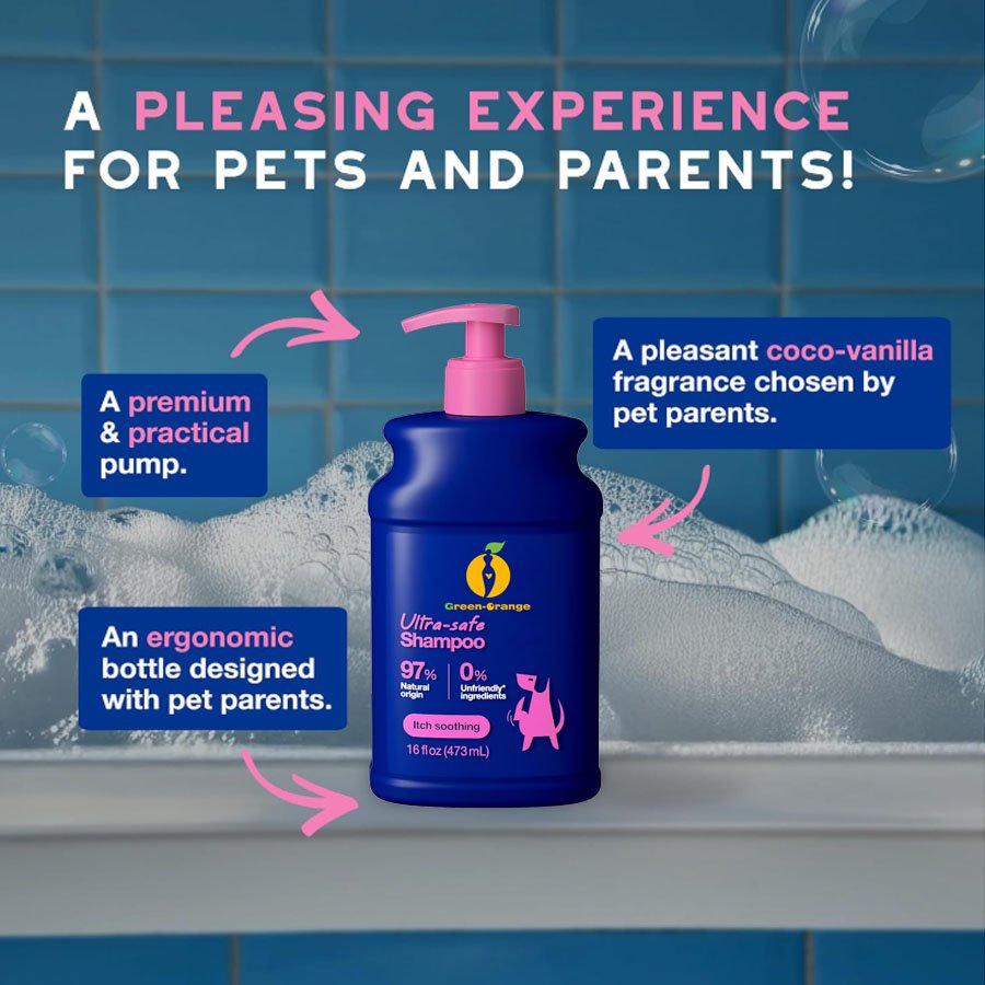 Soothing Dog Shampoo for Sensitive Skin, 16 fl oz Soothing Dog Shampoo for Sensitive Skin, 16 fl oz - Image 4